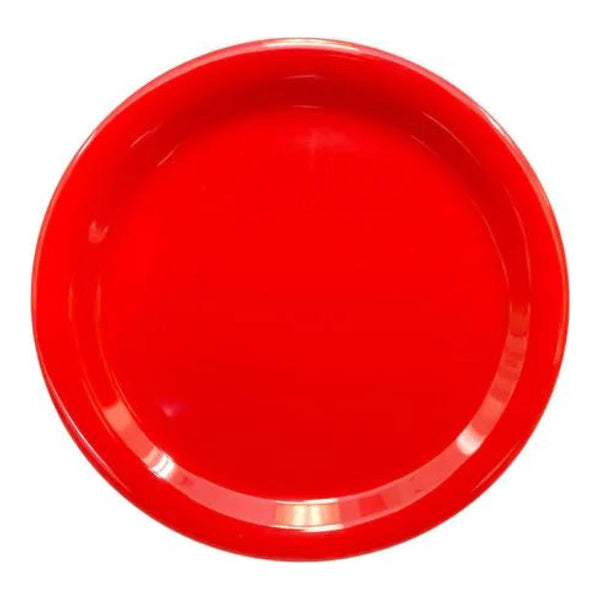 Thunder Group CR109PR 9" Melamine Narrow Rim Plate Pack of 12