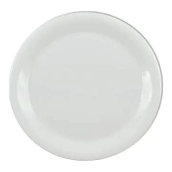 Thunder Group CR109W 9" Melamine Narrow Rim Plate Pack of 12