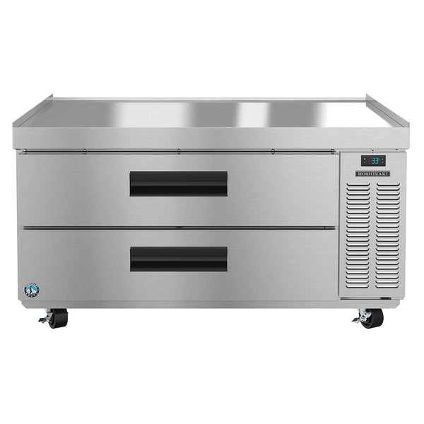 Hoshizaki CR49A Single Section Chef Base Refrigerator with Prep Table, 49" W x 32.25" D x 26" H