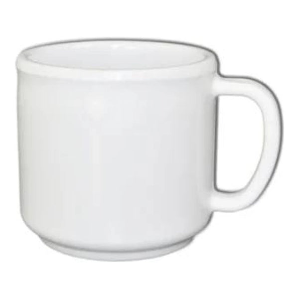 Thunder Group CR9035W 10 oz Melamine Mug Pack of 12