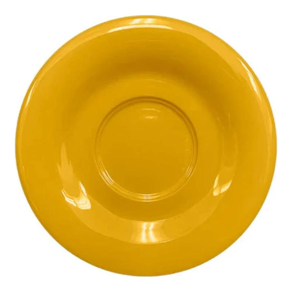 Thunder Group CR9108YW 5-1/2" Melamine Saucer Pack of 12