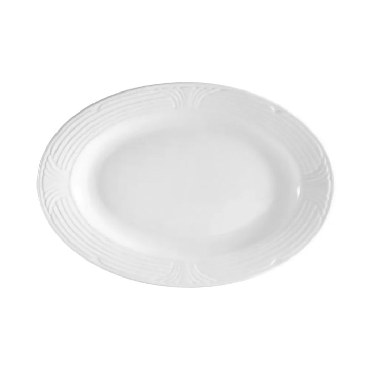 CAC China CRO-61 Oval Platter 16 1/2" Case of 12 Pcs