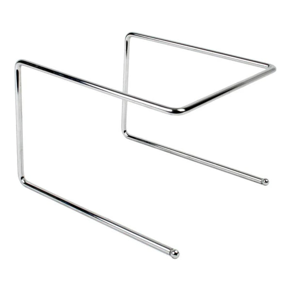 Thunder Group CRPTS997 Chrome Plated 9-1/2" x 9" x 6-1/2" Wire Pizza Stay Stand