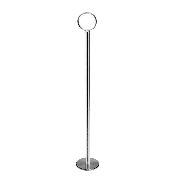 Thunder Group CRTCH008 Chrome Table Card Holder 8"