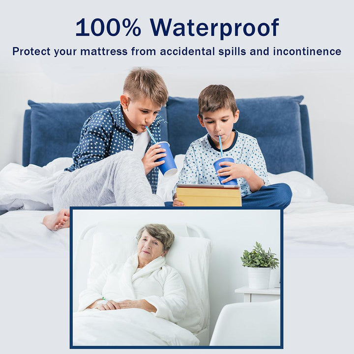 Clean Rest Waterproof Mattress Encasement 78 x 80 x 9 - King 5