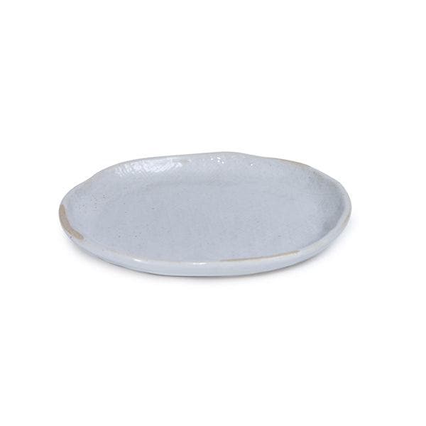 Don Bellini Craftstone 11.5"/30cm White Round Porcelain Plate, Pack of 6 Pcs