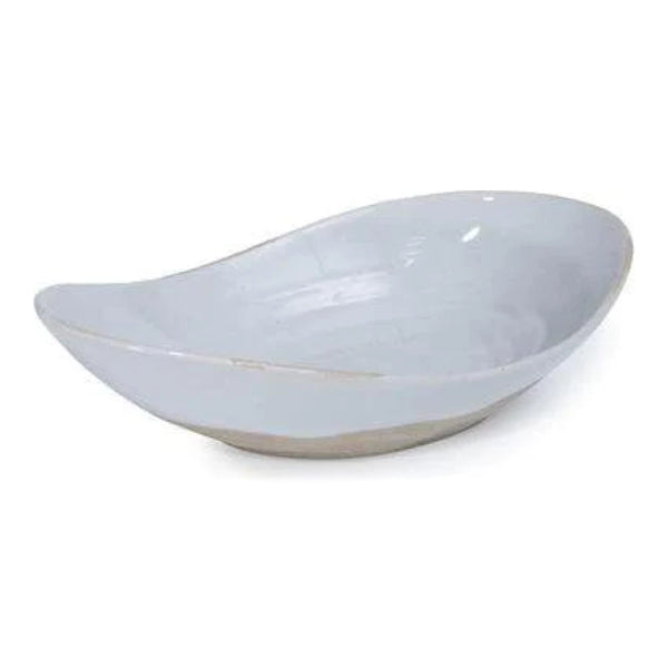 Don Bellini Craftstone 7.2"/18cm White Porcelain Boat Shaped Bowl, Pack of 6 Pcs