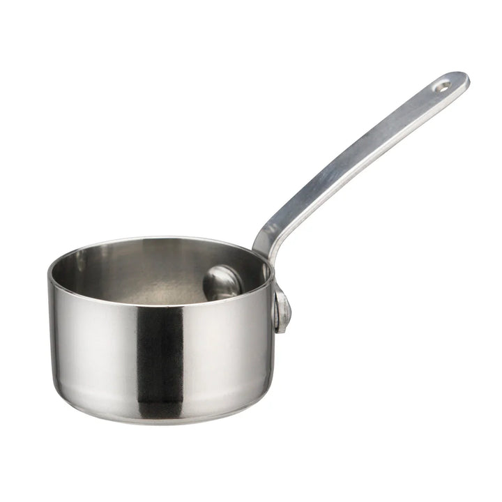 Winco DCWA-101S Mini Sauce Pan, 2"Dia x 1-3/16"H, Stainless Steel