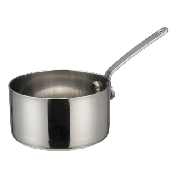 Winco DCWA-103S Mini Sauce Pan, 3-1/8"Dia x 1-3/4"H, Stainless Steel