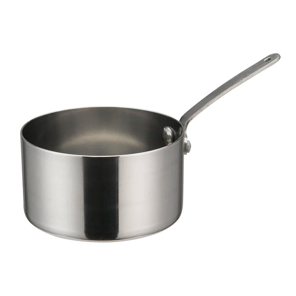 Winco DCWA-104S Mini Sauce Pan, 3-1/2"Dia x 2"H, Stainless Steel