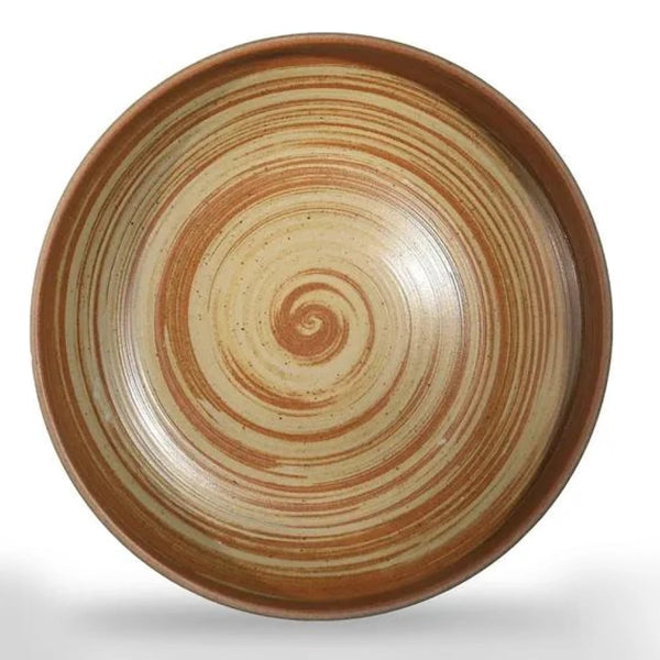 Furtino England Desert 8.25"/21cm Round Porcelain Deep Plate, Pack of 12