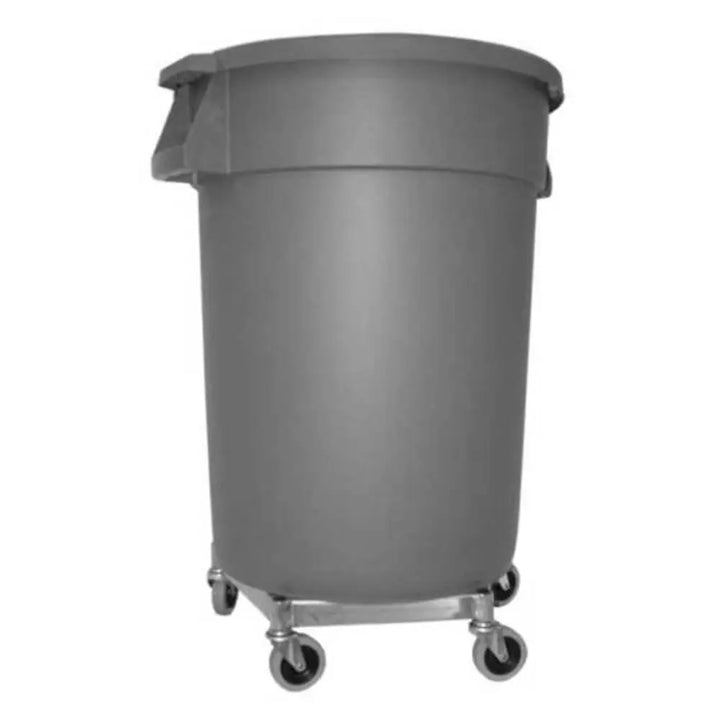 Bar Maid DOL-100, Metal Keg & Pail Dolly, 400 lbs. Load, Fits Most Trash Cans — 5 Casters. 2