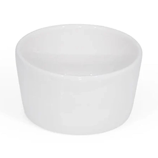 Furtino England Delta 7cm/3" White Porcelain Ramekin, Pack of 6