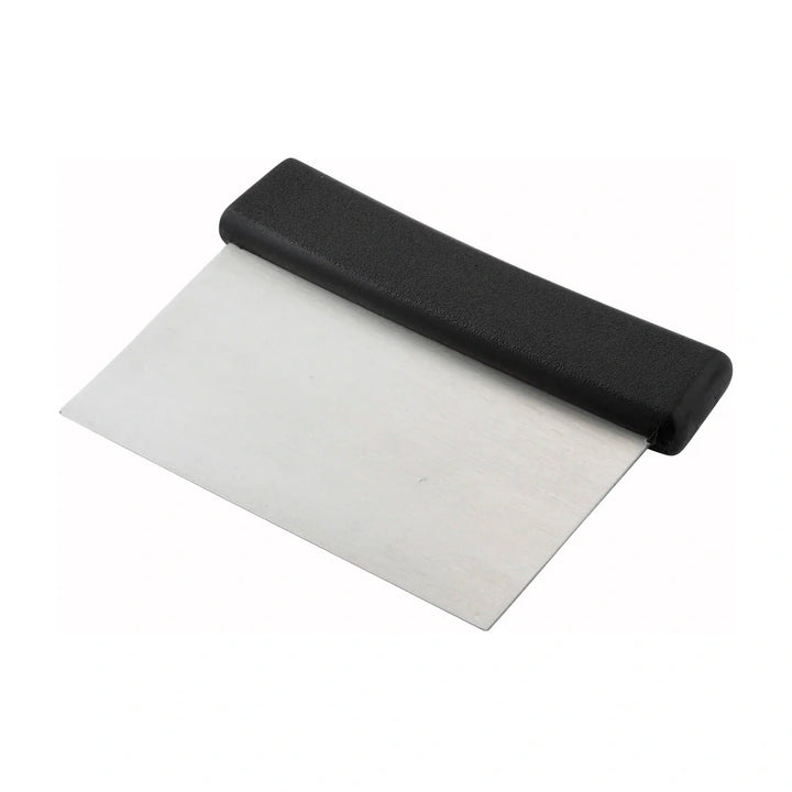 Winco DSC-2 Dough Scraper with Plastic Handle and Stainless Steel Blade