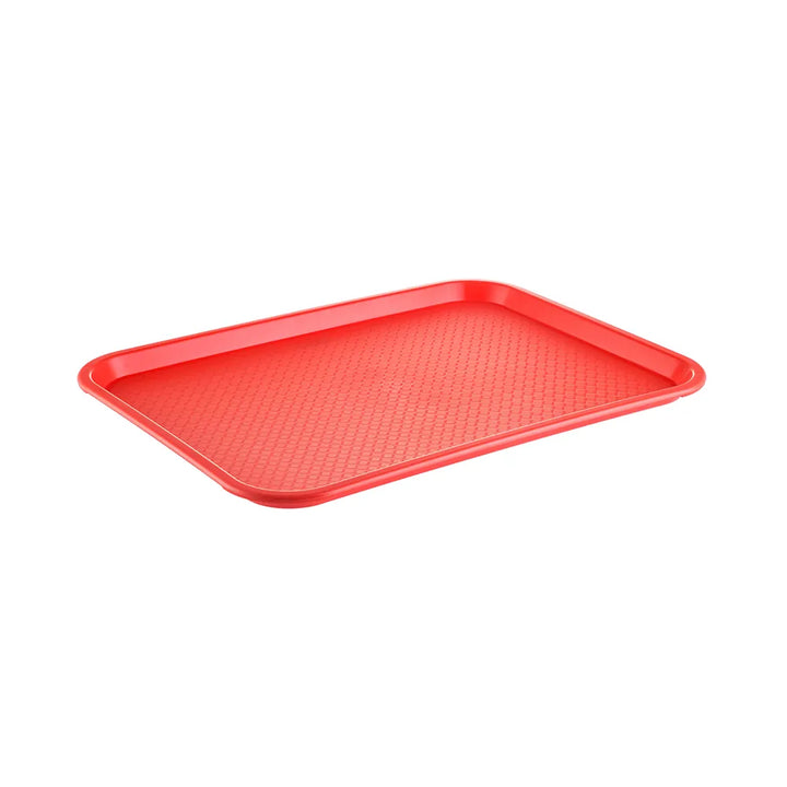 CAC China DSPT-1216OR Tray PP Fast Food/Cafeteria Orange 16x12" /Each