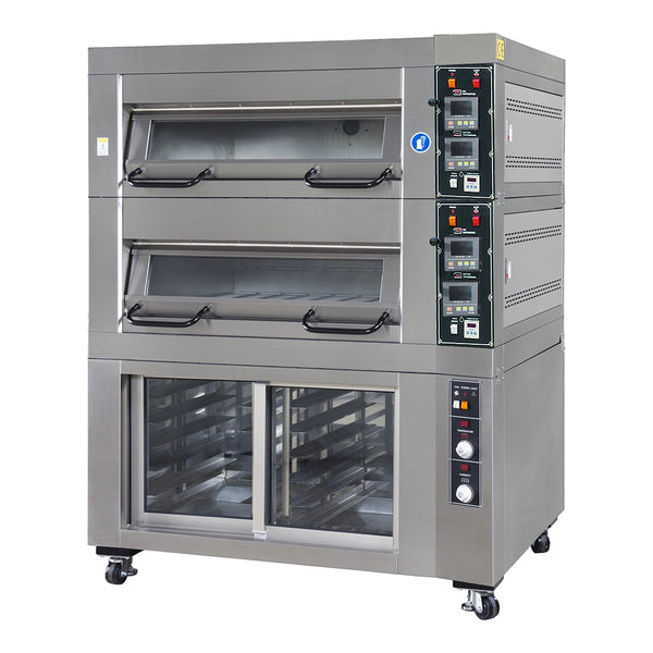 BakeMax BMTDP01 2 Section Proofer For BMT Series Ovens, 150 lbs