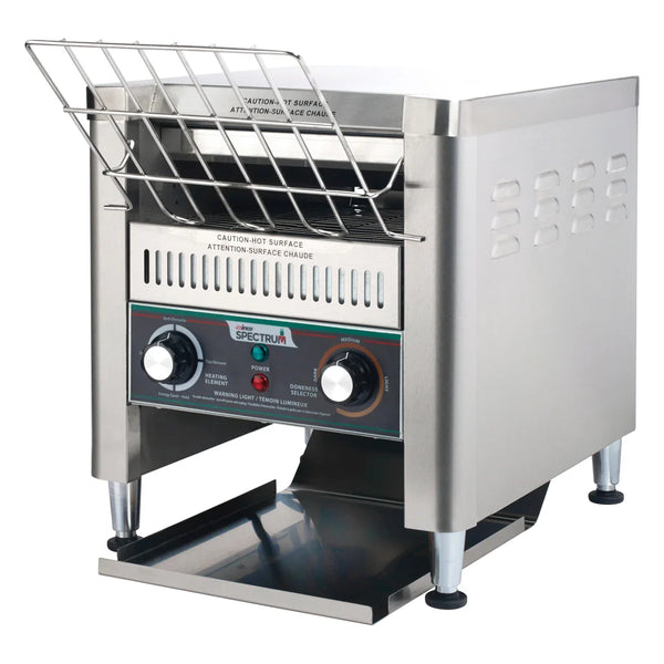 Winco ECT-300 Spectrum Electric Conveyor Toaster, 120V, 300 Slices per Hour