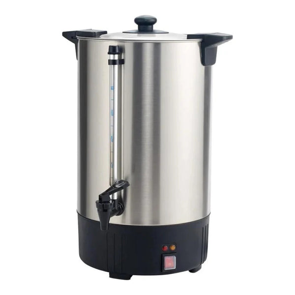 Winco ECU-100A-I Commercial 100-Cup Stainless Steel Coffee Urn, 220-240V, 1650W