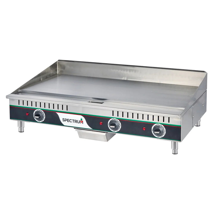 Winco EGD-36M 36" Spectrum Electric Countertop Griddle, 240 V