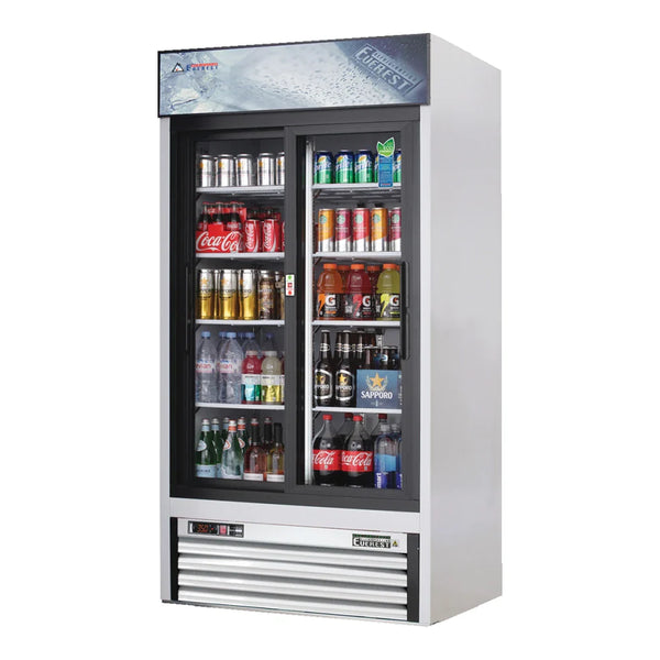 Everest Refrigeration EMGR33 39 3/8" Bottom Mount Glass Door Refrigerated Merchandiser, 115 V, 1 Phase, 60 Hz