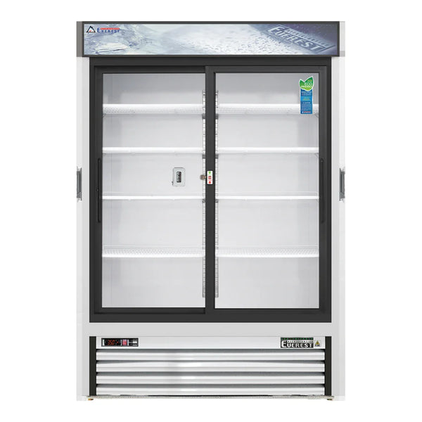 Everest Refrigeration EMGR48C 53 1/8" Bottom Mount Chromatography Sliding Door Refrigerators, 115 V, 1 Phase, 60 Hz