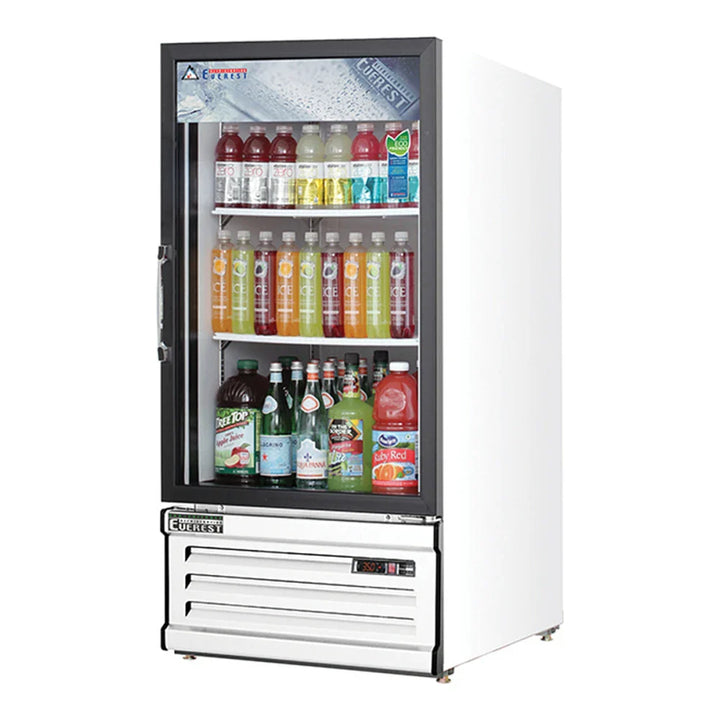 Everest Refrigeration EMGR8 24" Bottom Mount Glass Door Refrigerated Merchandiser, 115 V, 1 Phase, 60 Hz