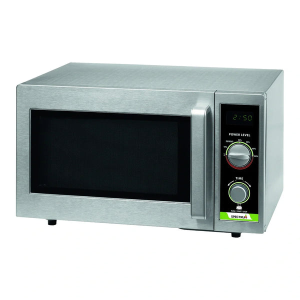 Winco EMW-1000SD Spectrum Commercial Stainless Steel Dial Control Microwave, 1000 W