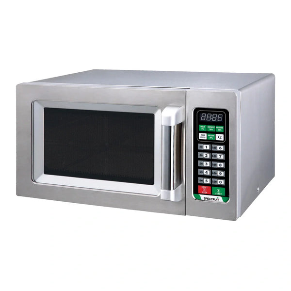 Winco EMW-1000ST Spectrum Commercial Stainless Steel Touch Control Microwave, 1000W