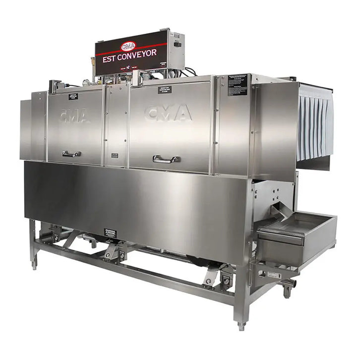 CMA Dishmachine EST-66 High Temperature Conveyor Dishwasher, Right to Left, 3 Phase, 220V, 60Hz