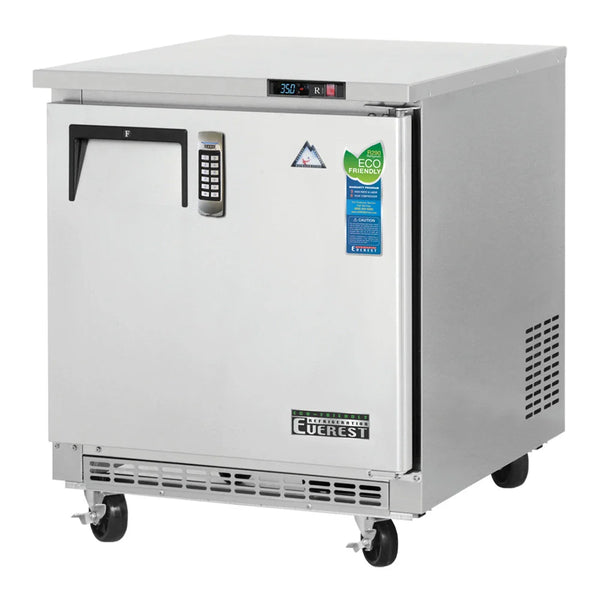 Everest Refrigeration ETBR1-LAB 27 3/4" Back Mount Undercounter Laboratory Refrigerator, 115 V, 1 Phase, 60 Hz