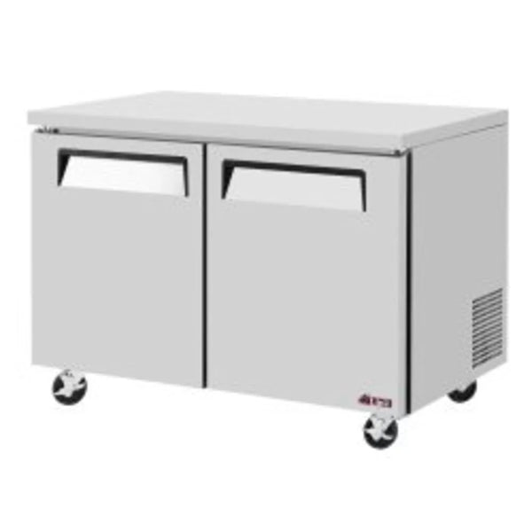 Turbo Air EUF-48-N-V 48-1/4" 2 Section E-line Undercounter Freezer, 13.2 cu. Ft., 115/60/1