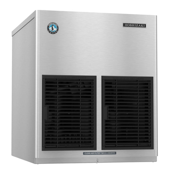 Hoshizaki F-1002MWJ-C 22" F Series Water Cooled Cubelet Icemaker Head Without Storage Bin, Nugget Ice Machine Head, 878 lb/24 hr, 115v