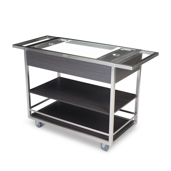 Forbes Industries F35-5513 24" Foss Executive Mixology Cart Polyethylene Work Surface - The Horecastore