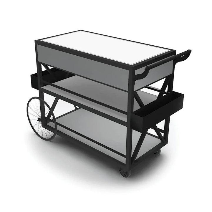 Forbes Industries F35-5521 28" Foss Elite Mixology Cart Polyethylene Work Surface - The Horecastore