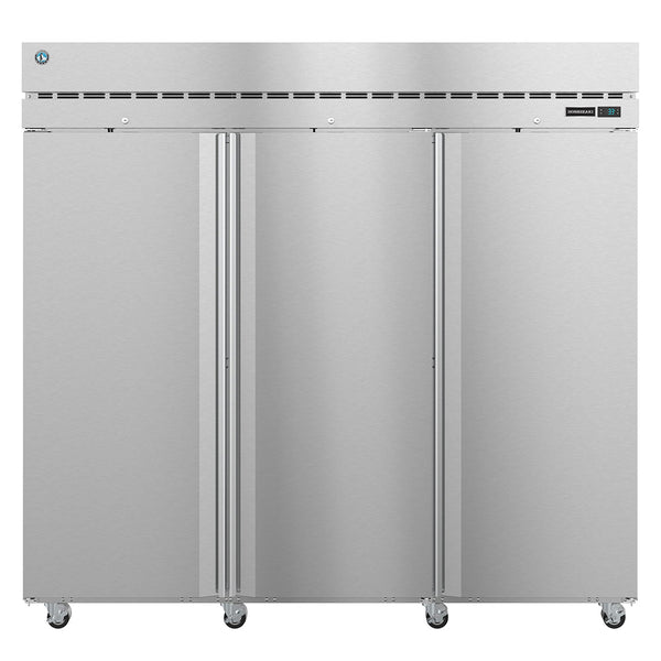 Hoshizaki F3A-FS Three Section Upright Freezer, 82.5" W x 33.5" D x 79.5" H