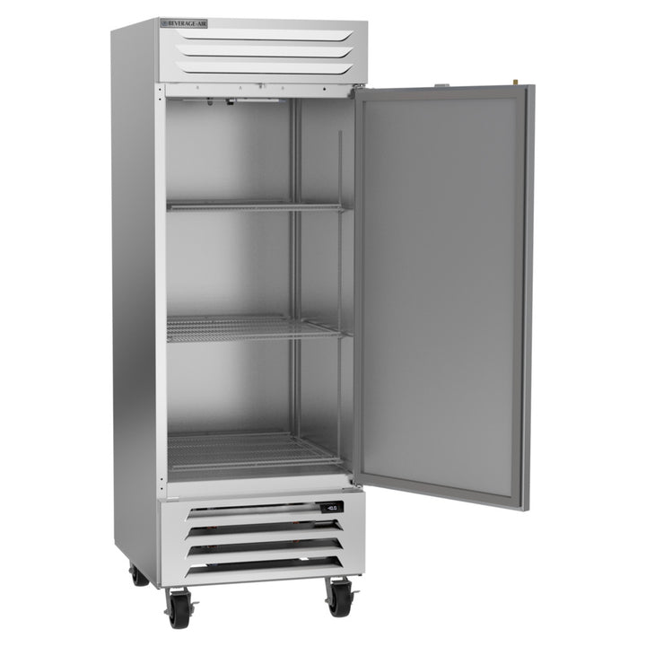 Beverage-Air FB27HC-1S 30" Vista Series 1 Section Solid Door Reach in Freezer 27 cu. ft.