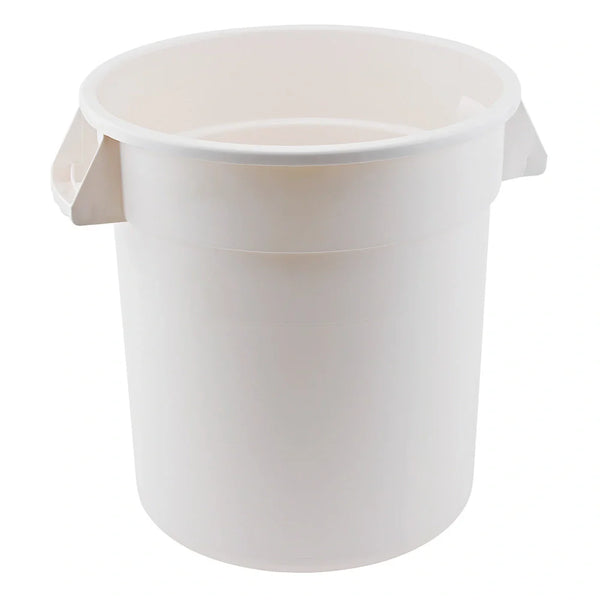 Winco FCW-10 10 Gallon White Container