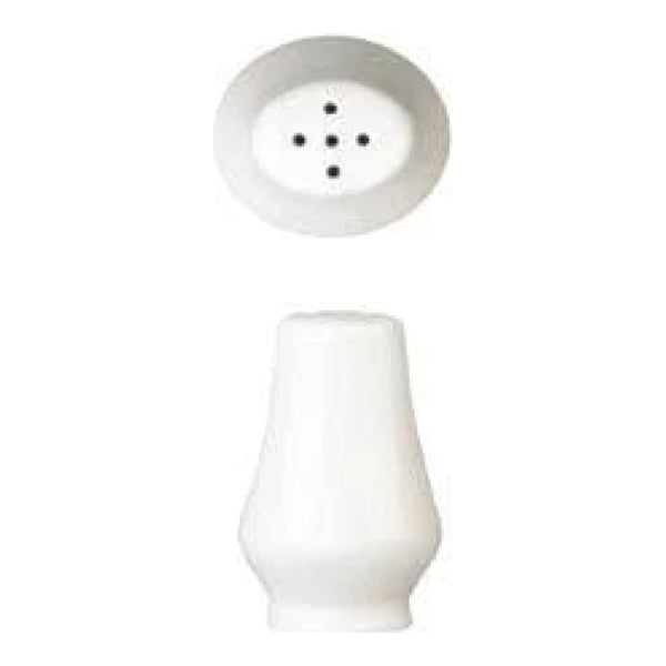 Furtino England Finesse White Round Porcelain Pepper, Pack of 12