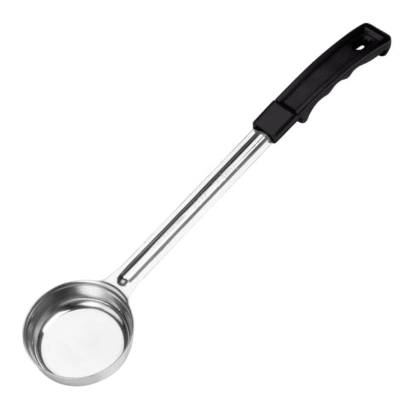 Winco FPSN-1 Prime One-Piece Black Solid Food Portioner, 1 Oz