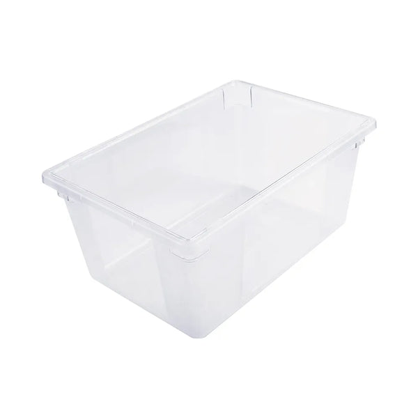 CAC China FS1F-12C Food Storage Box PC Full Size Clear 26x18x12" Case of 3 Pcs