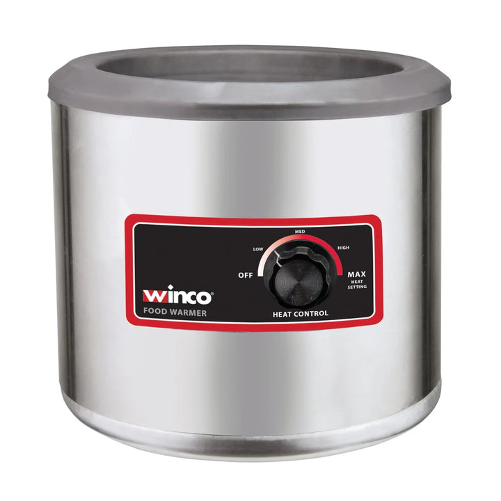 Winco FW-7R250 7 Qt Electric Round Food Warmer, 120V, 550W