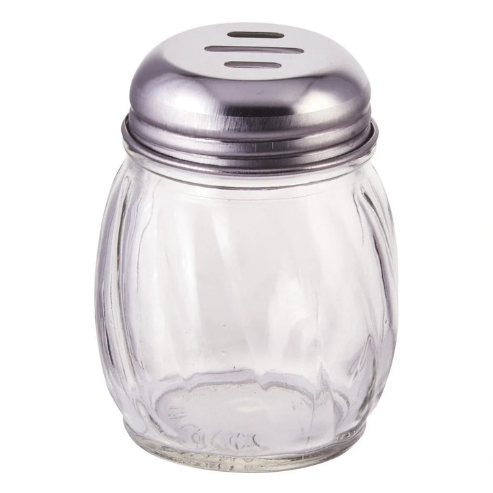 Winco G-108 Cheese Shaker, 6oz, Slotted Top