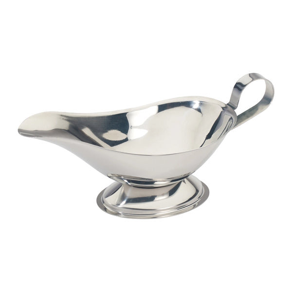 Winco GBS-10 10oz Gravy Boat, Stainless Steel