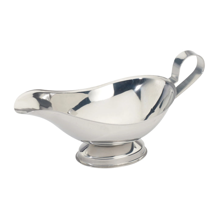 Winco GBS-8 8oz Gravy Boat, Stainless Steel