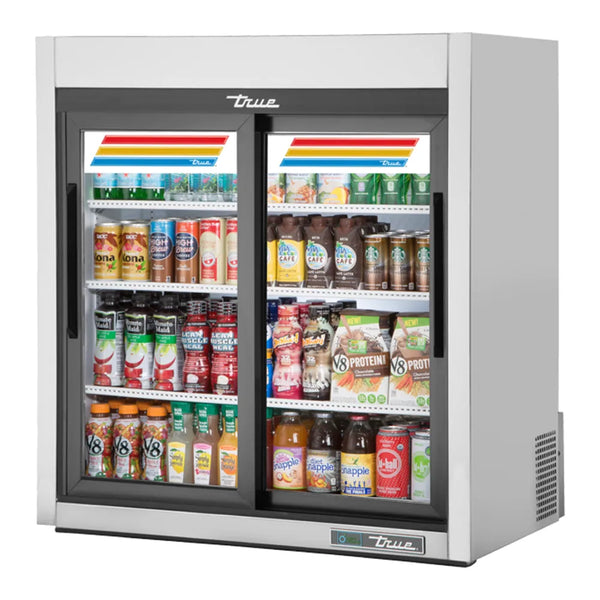 True GDM-09-SQ-S-HC-LD Refrigerated Merchandiser Countertop