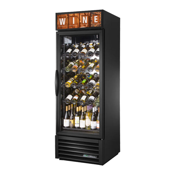 True GDM-23W-HC-TSL01 One Section Wine Merchandiser