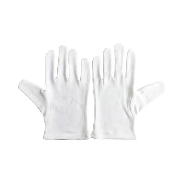 CAC China GLCT-1M Service Glove Cotton White 12-PC M Case of 12 Pcs