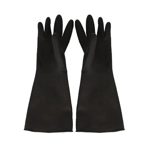 CAC China GLLX-2KL Glove Latex Black Large /Each