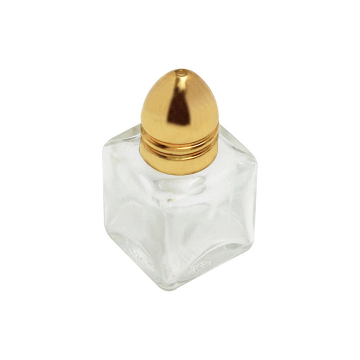 Thunder Group GLTWCC205 1/2 oz Gold Cube Salt & Pepper Shaker Pack of 12