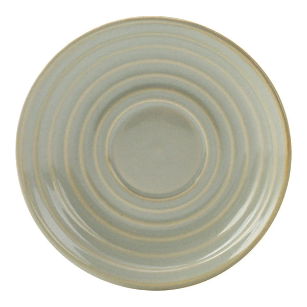 Yanco GO-002 Golden Coast 5 7/8" Porcelain Saucer, Pack of 36